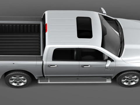 Dodge Ram HFE Crew Cab 2013 3D Model