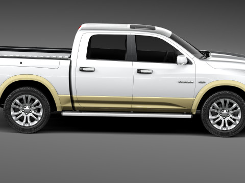 Dodge Ram Laramie Longhorn 2013 3D Model