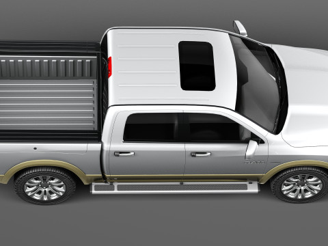 Dodge Ram Laramie Longhorn 2013 3D Model