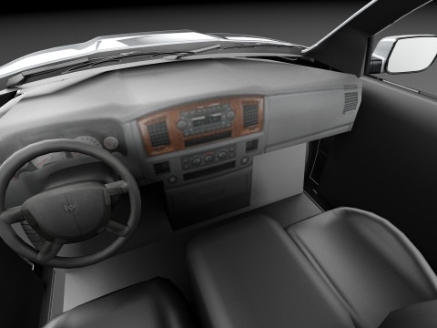 Dodge Ram Laramie Longhorn 2013 3D Model
