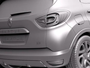 Рено Каптур 2014 3D Модель