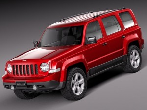 Jeep Patriot 2014 Model 3D