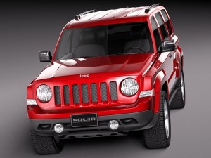 Jeep Patriot 2014 3D Модель