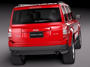 Jeep Patriot 2014 3D Модель
