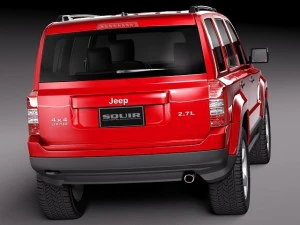 Jeep Patriot 2014 3D Model