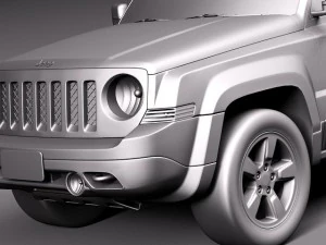 Jeep Patriot 2014 3D Model
