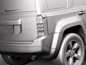 Jeep Patriot 2014 3D Model