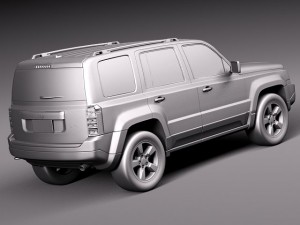 Jeep Patriot 2014 3D Модель