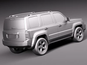 Jeep Patriot 2014 3D Model