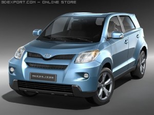 Toyota Urban Cruiser SUV 3D मॉडल