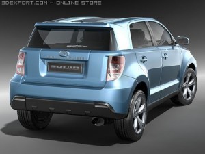 Toyota Urban Cruiser SUV 3D मॉडल