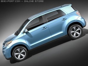 Toyota Urban Cruiser SUV 3D मॉडल