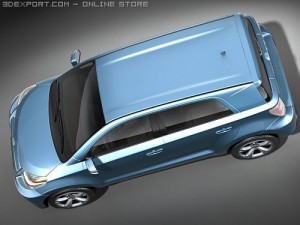 Toyota Urban Cruiser SUV 3D मॉडल
