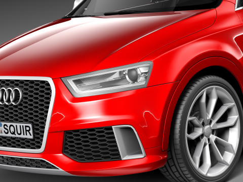 Audi RS Q3 2014 Modello 3D