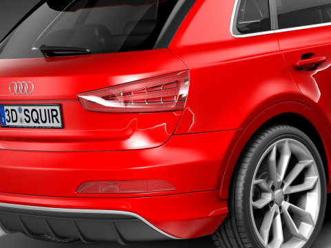 Audi RS Q3 2014 Modello 3D