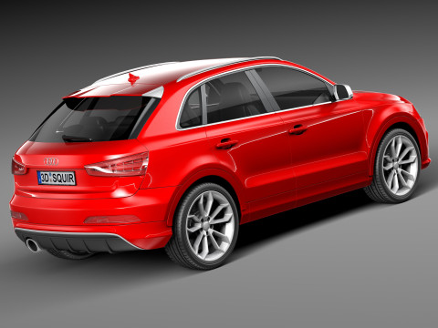 Audi RS Q3 2014 Modello 3D