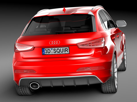 Audi RS Q3 2014 Modello 3D