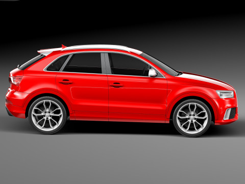 Audi RS Q3 2014 Modello 3D