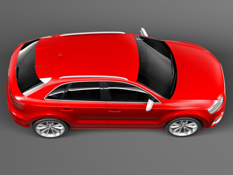 Audi RS Q3 2014 Modello 3D