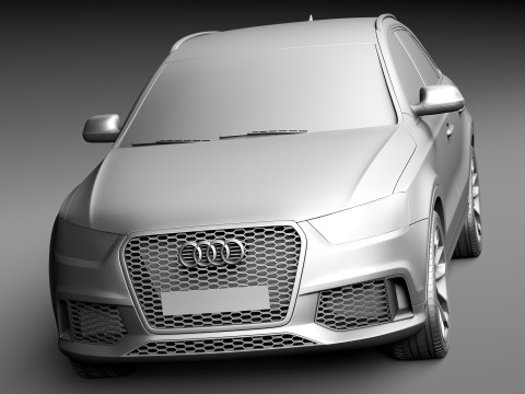Audi RS Q3 2014 Modello 3D