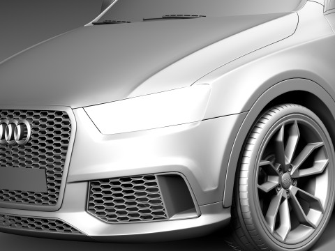 Audi RS Q3 2014 Modello 3D