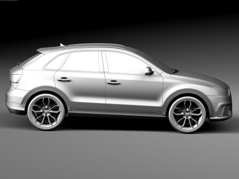 Audi RS Q3 2014 Modello 3D