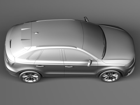 Audi RS Q3 2014 Modello 3D