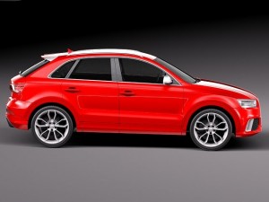 Audi RS Q3 2014 Model 3D