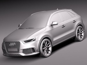 Audi RS Q3 2014 Model 3D