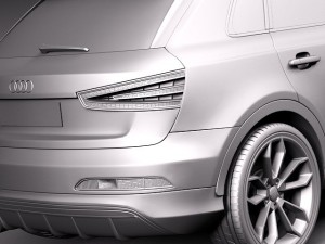 Audi RS Q3 2014 Model 3D