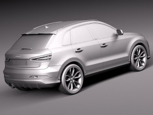 Audi RS Q3 2014 Model 3D