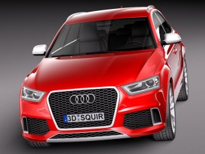 Audi RS Q3 2014 Model 3D
