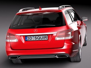 Mercedes-Benz E-class Estate 2014 Modelo 3D
