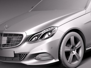 Mercedes-Benz E-class Estate 2014 Modelo 3D
