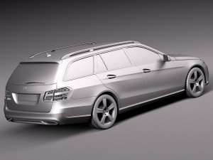 Mercedes-Benz E-class Estate 2014 Modelo 3D