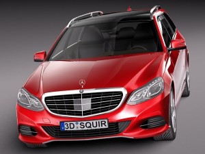 Mercedes-Benz E-class Estate 2014 Modelo 3D