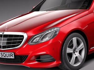 Mercedes-Benz E-class Estate 2014 Modelo 3D