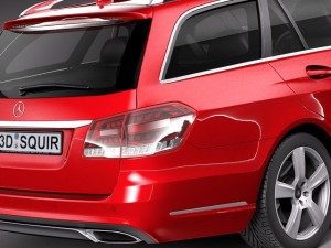 Mercedes-Benz E-class Estate 2014 Modelo 3D