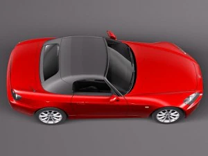Honda S2000 2008 3D Model