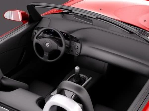 Honda S2000 2008 3D Model