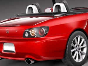 Honda S2000 2008 3D Model