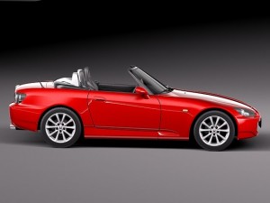 Honda S2000 2008 3D Модель