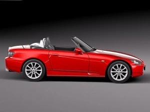 Honda S2000 2008 3D Model