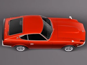 Datsun 240Z 1969-1978 3D Model