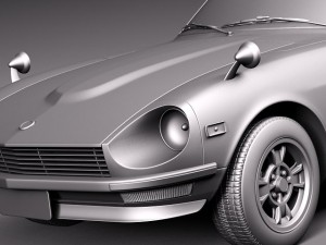 Datsun 240Z 1969-1978 3D 모델