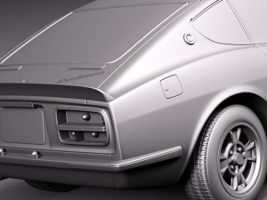Datsun 240Z 1969-1978 3D 모델