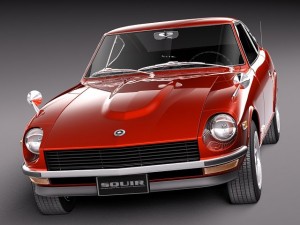 Datsun 240Z 1969-1978 3D 모델
