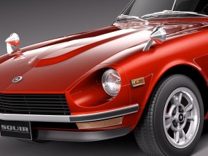 Datsun 240Z 1969-1978 3D 모델