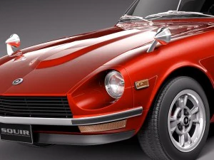 Datsun 240Z 1969-1978 3D Model