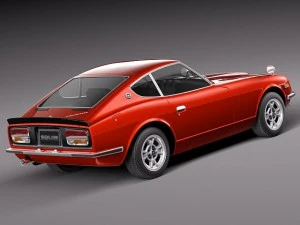 Datsun 240Z 1969-1978 3D Model